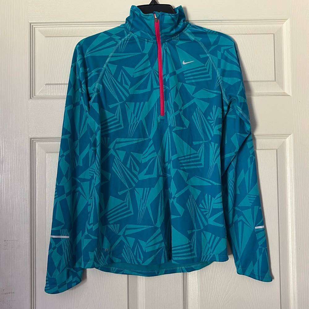Turquoise Nike Running Jacket
